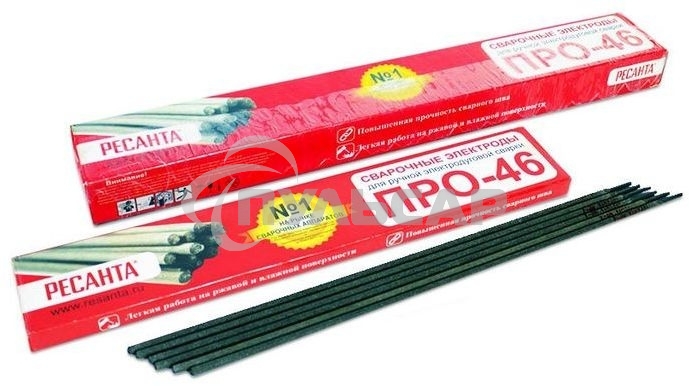 Электроды Ресанта ПРО-46 D3мм L350мм (71/6/37)