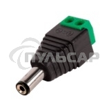 Разъем DC штекер питания с клеммной колодкой, под винт Adapter-HF