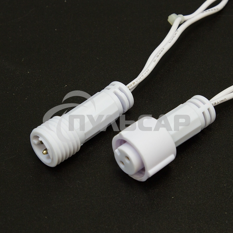 Гирлянда Neon-night Нить 10м, постоянное свечение, белый ПВХ, 230В, синий