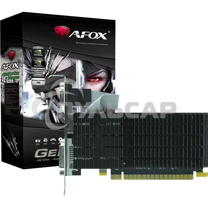 Видеокарта AFOX NVIDIA GeForce GT710 2Gb DDR3 64BIT DVI HDMI VGA LP RTL