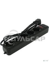 Сетевой фильтр ExeGate EX266859RUS SP-5-1.5B (5 розеток, 1.5м, евровилка, черный)