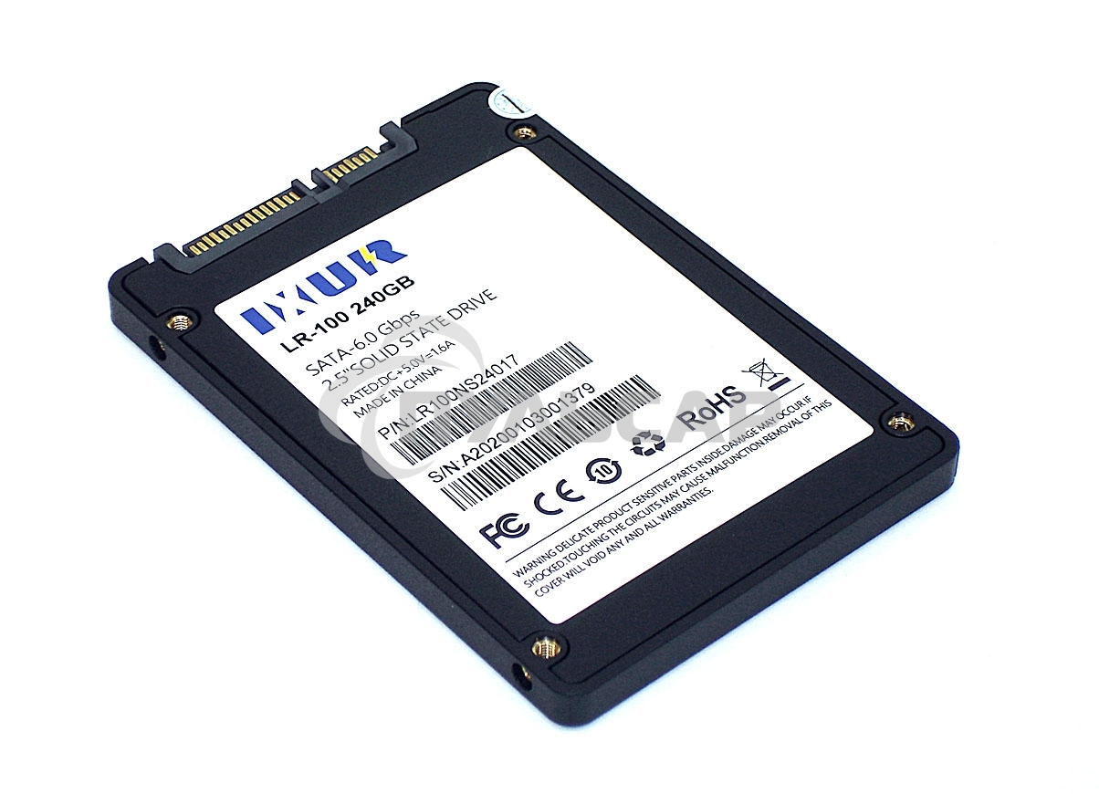 Накопитель SSD IXUR LR-100, 240Gb, SATA III, 2.5