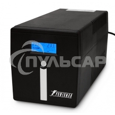 Источник бесперебойного питания Powerman Smart Sine 1500VA/1050W, 220V, Line-Interactive, LCD, Tower, Out: 4xShuko, черный*SmartSine1500