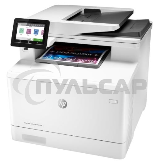 МФУ лазерное HP LaserJet Pro M479fdn (W1A79A), A4, цветной, печ. до 27 стр/мин., скан. до 29 стр/мин. (ч/б) 20 стр/мин. (цвет), 600 x 600 dpi (печать) 1200x1200dpi (скан.), USB, RJ-45, Air Print, Mopria