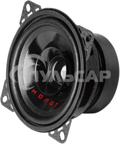 Колонки автомобильные Ural Молот АС-М100 (без решетки) 110Вт 91дБ 4Ом 10см (4дюйм) (ком.:2кол.) широкополосные однополосные