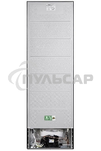 Холодильник Maunfeld MFF176SFSB черный двухкамерный 188/75л морозилка снизу, ручная разморозка