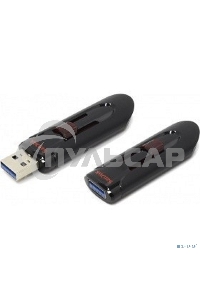 Флешка USB Sandisk 128 Gb Cruzer Glide SDCZ600-128G-G35 USB 3.0 черный/красный