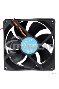 Вентилятор для корпуса 5bites FB9225S-12L3 черный, 92 x 92 x 25 мм, пластик, 1800 об/мин, 23 дБ, 3 pin