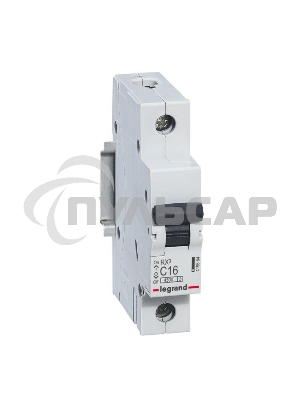 Выключатель автоматический модульный 1п C 16А 4.5кА RX3 Leg 419664