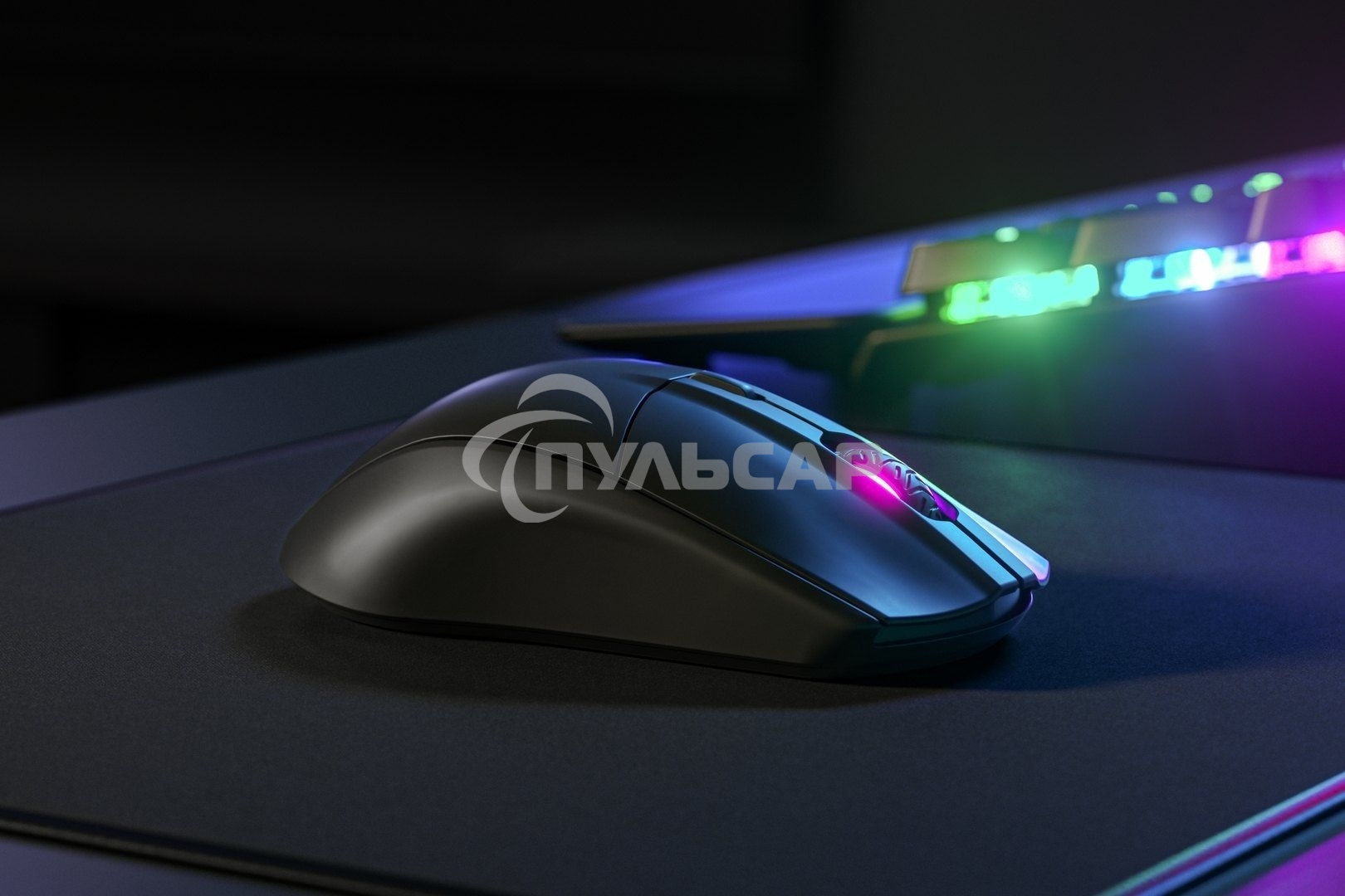 Мышь беспроводная SteelSeries Rival 3 черный, 18000 dpi, радиоканал, Bluetooth, USB, кнопки - 6
