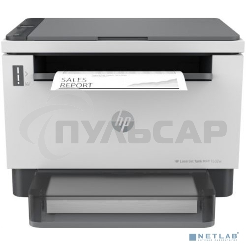 МФУ лазерное HP LaserJet Tank MFP 1602w (2R3E8A), A4, ч/б, печ. до 22 стр/мин., 600x600dpi, USB, Wi-Fi, BlueTooth, Air Print, Mopria