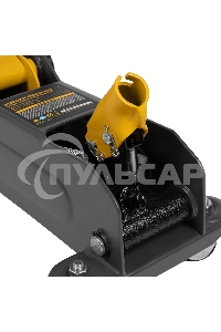 Домкрат гидравлический подкатной Denzel, 2 т, 135-385 мм 51230