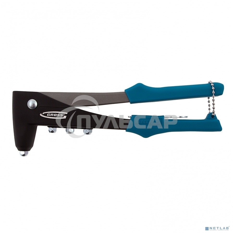 Заклепочник литой GROSS 40401заклепки 2,4-4,8мм