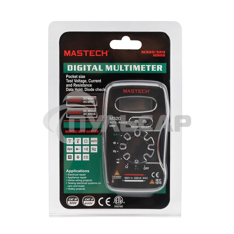 Портативный мультиметр MASTECH M320 13-2009