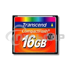 Флеш карта CF 16Gb 133x Type I Transcend (TS16GCF133)