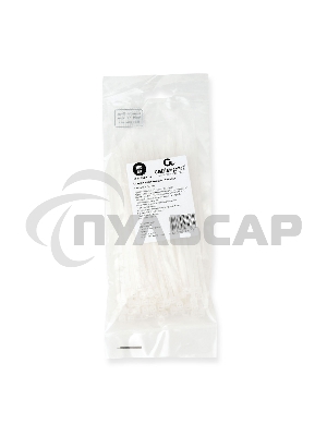 Стяжки NYT-150x3.6 пластиковые 150 мм х 3.6 мм, белые (100 шт.)