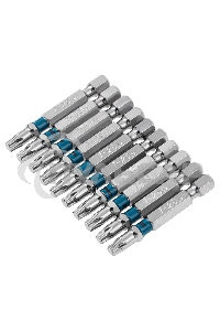 Набор бит TORX 25х50, сталь S2, 10 шт. Gross