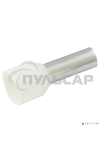 Наконечник-гильза изол. Е1012 10кв.мм (уп.100шт) ИЭК UGN10-010-07-12
