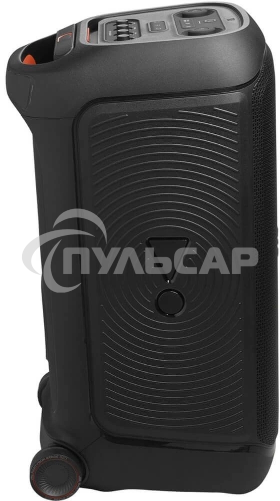 Портативная акустика JBL PartyBox Stage 320 (1.0 2 x 120 Вт, Bluetooth, AUX, USB, 6.3 мм jack, RGB подсветка, IPX4, JBLPBSTAGE320UK)