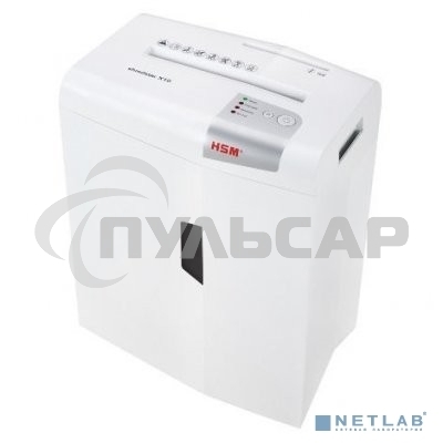 Шредер HSM ShredStar X10-4.5x30 (секр.P-4)/фрагменты/10лист./21лтр./скрепки/скобы/пл.карты/CD