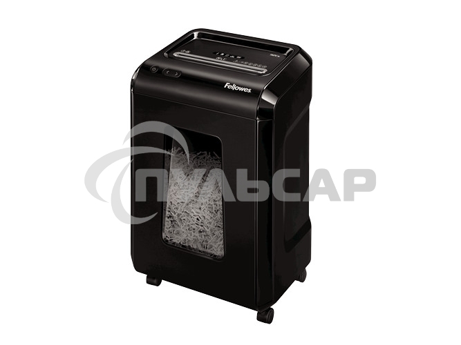 Шредер Fellowes Powershred 92Cs FS-1719301 P-4, 4х38мм, 18лст., 25лтр., уничтожает: скобы, карты, скрепки, CD
