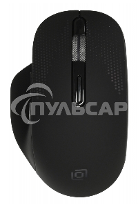 Мышь беспроводная Oklick 636LWC черный, 2400 dpi, радиоканал, USB/USB-C, кнопки - 6
