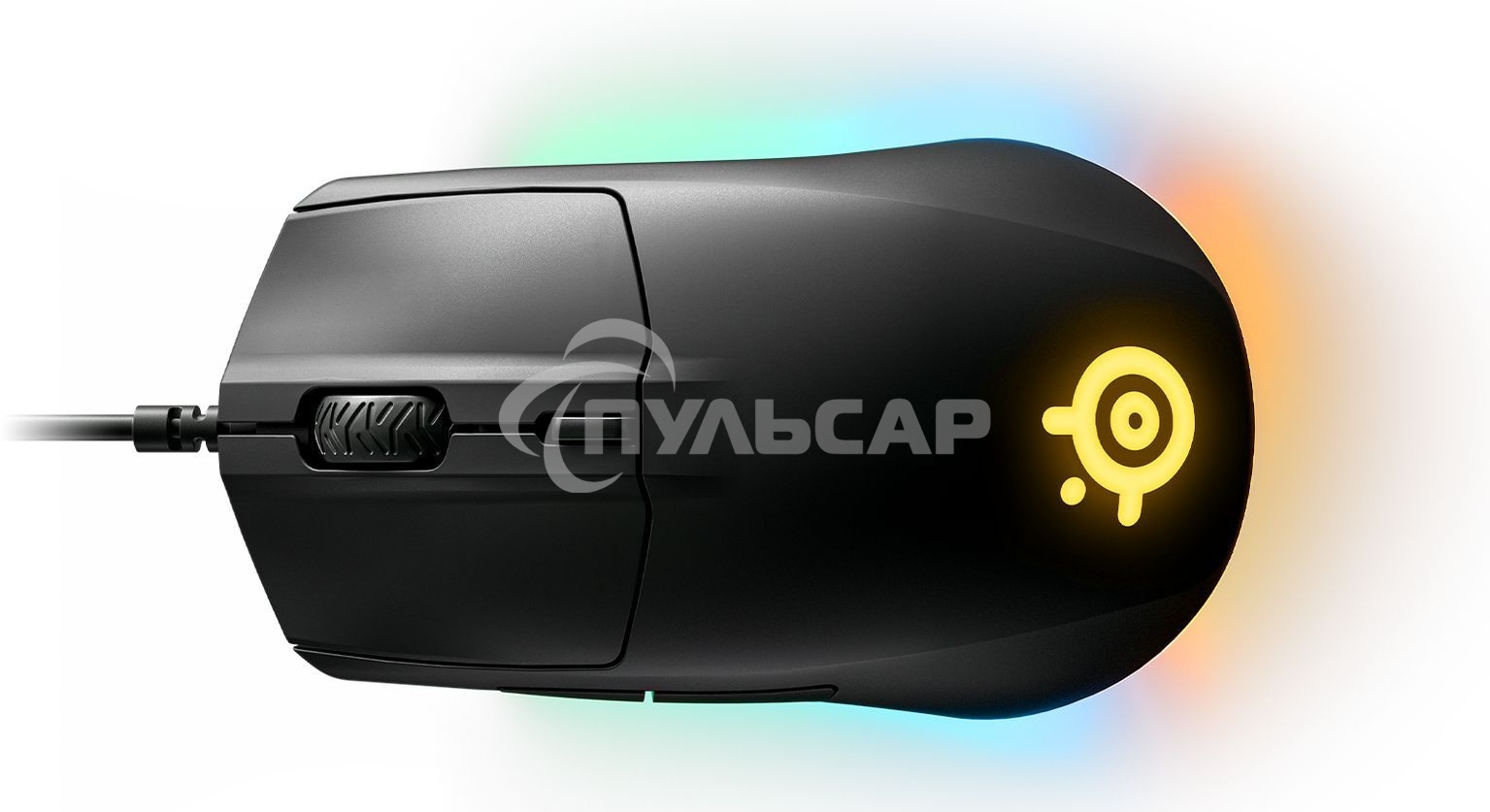 Мышь проводная SteelSeries Rival 3 черный, 8500 dpi, USB, кнопки - 6