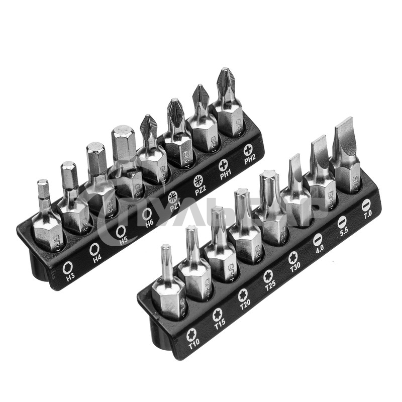 Набор торцевых GROSS головок, трещотка 120 зубьев, 36 предметов 14144