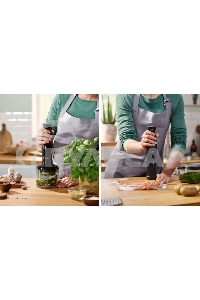 Блендер погружной Bosch MSM4B621, 1000Вт, черный