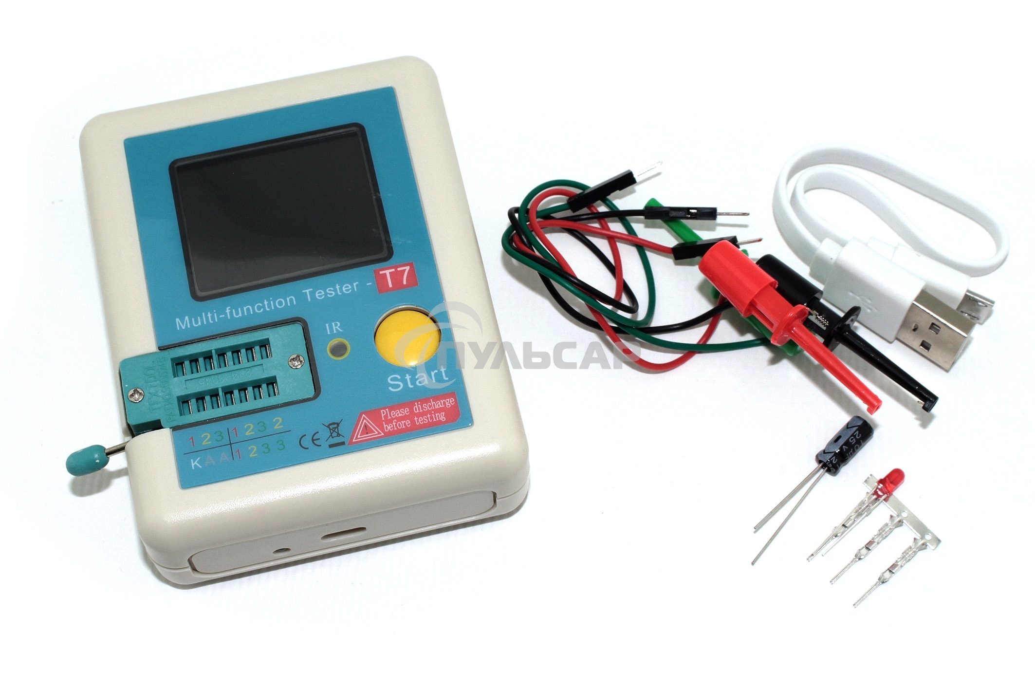 Тестер транзисторов FNIRSI LCR-T7