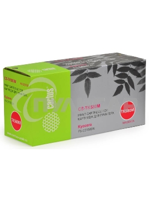 Картридж лазерный Cactus CS-TK580M пурпурный (2800 стр.) для Kyocera FS-C5150DN