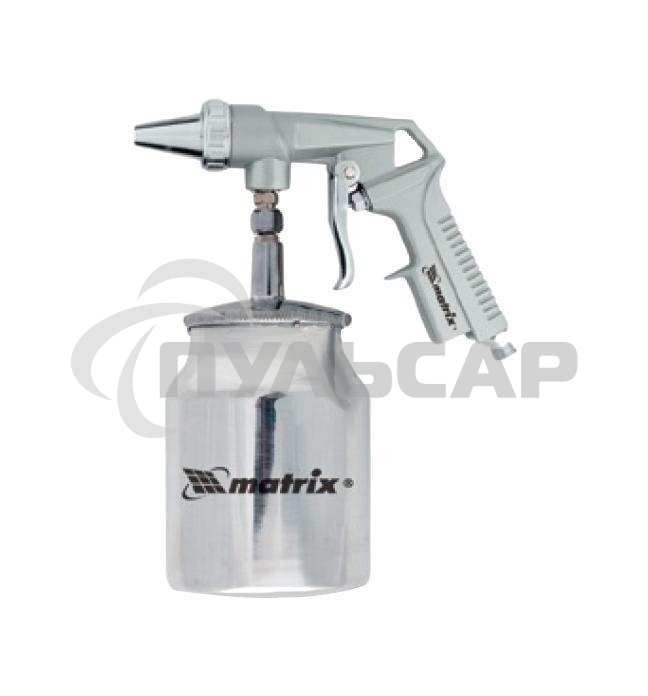 Пистолет пескоструйный Matrix с нижним бачком пневматический