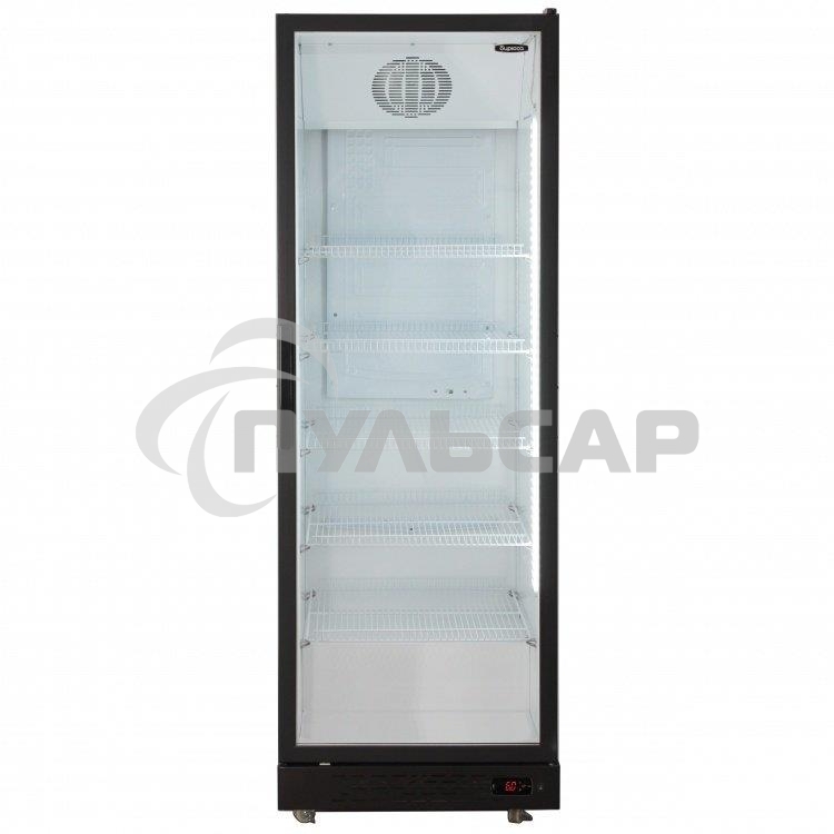 Холодильная витрина Бирюса Б-B500D черный фронт однокамерная 498л