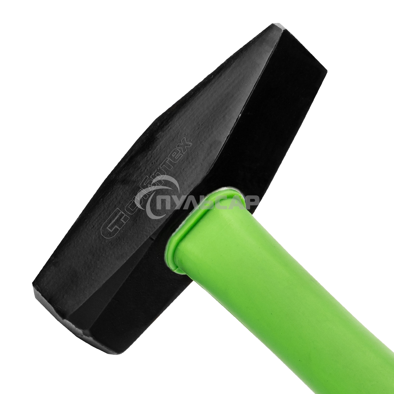 Молоток слесарный, 1000 г, фибергласовая обрезиненная рукоятка Сибртех