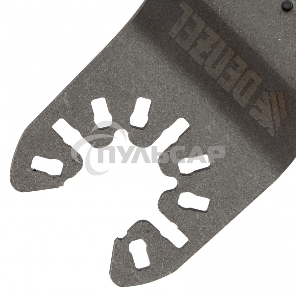 Насадка для МФИ режущая пазовая прямая, HCS, по дереву, ламинату, 34 х 2,5 мм, крупный зуб Denzel