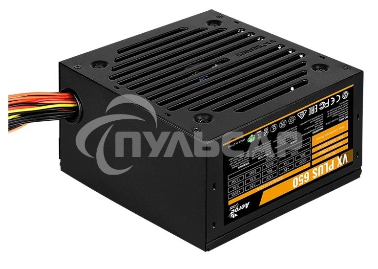 Блок питания Aerocool / Formula VX-650 PLUS, 650Вт, 120мм, черный