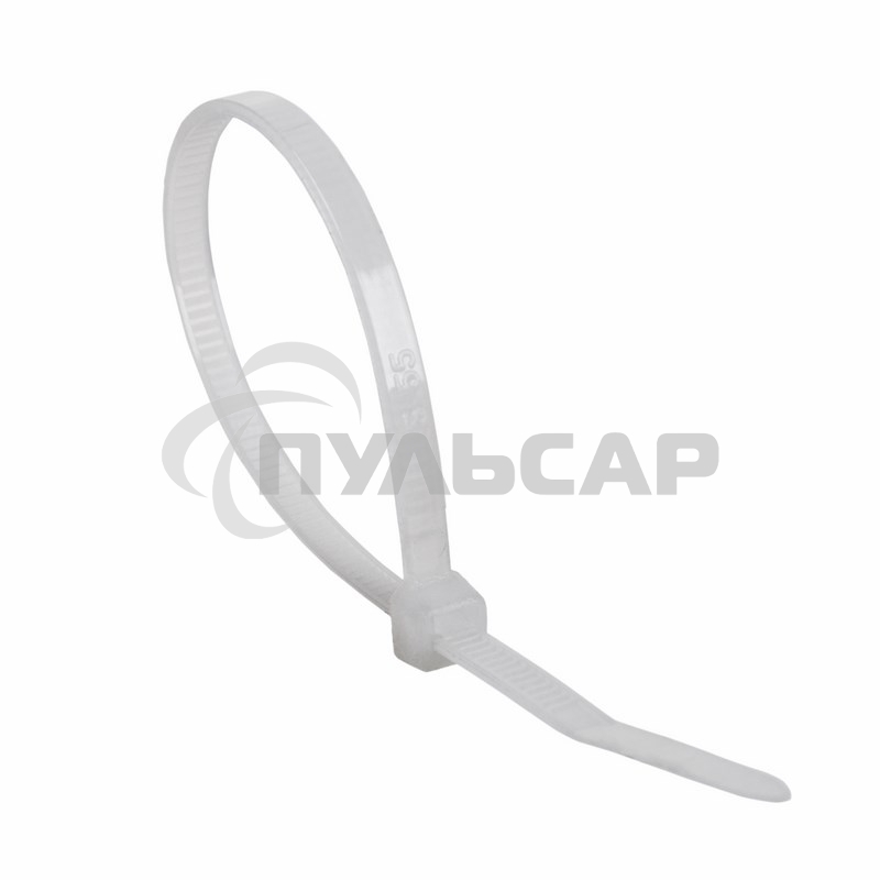 Хомут-стяжка нейлоновая многоразовая Rexant 150x3,5 мм, белая, упаковка 100 шт.
