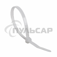 Хомут-стяжка нейлоновая многоразовая Rexant 150x3,5 мм, белая, упаковка 100 шт.