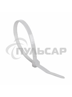 Хомут-стяжка нейлоновая многоразовая Rexant 150x3,5 мм, белая, упаковка 100 шт.