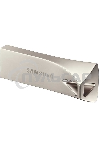 Флешка USB R/W 64 Gb USB Drive <USB 3.1> Samsung BAR Plus (up to 300Mb/s) (MUF-64BE3/APC) серебристый