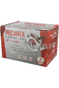 Циркулярная пила (дисковая) Ресанта ДП-235/2200 2200Вт (ручная)