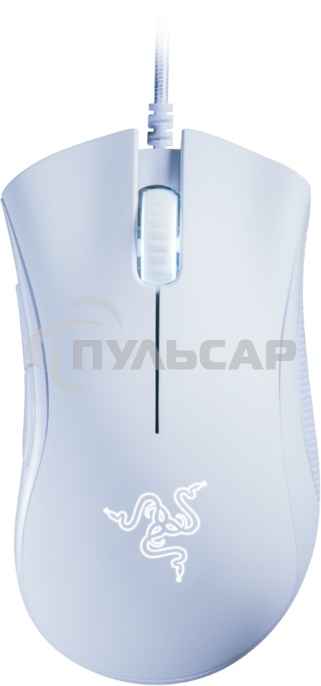 Мышь проводная Razer DeathAdder Essential белый, 6400 dpi, USB, кнопки - 5