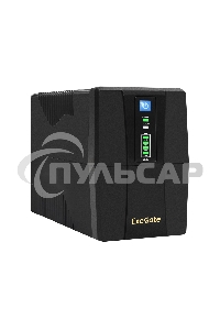 Источник бесперебойного питания ExeGate EX292764RUS SpecialPro UNB-600.LED.AVR.2SH.RJ.USB 600VA/360W, LED, AVR, 2*Schuko, RJ45/11, USB, черный