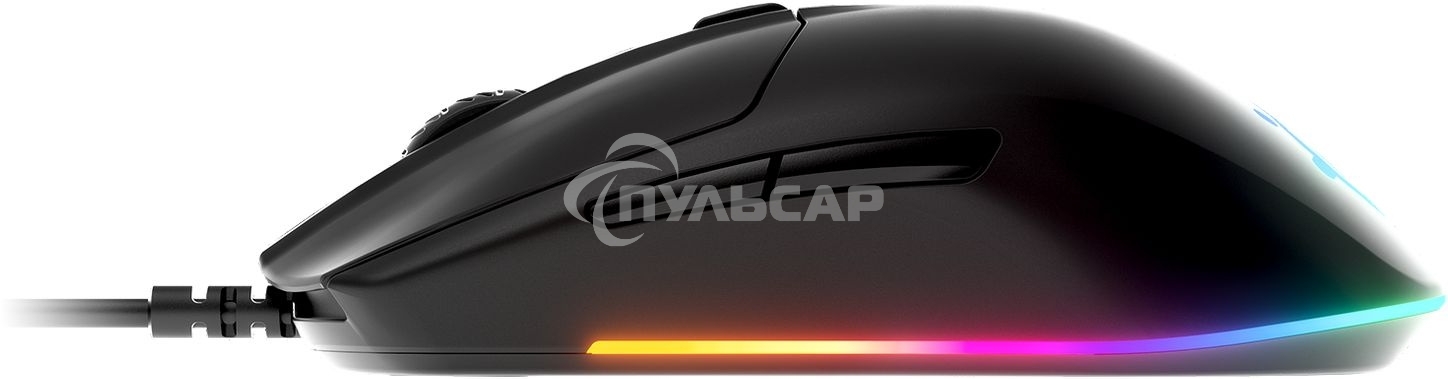 Мышь проводная SteelSeries Rival 3 черный, 8500 dpi, USB, кнопки - 6