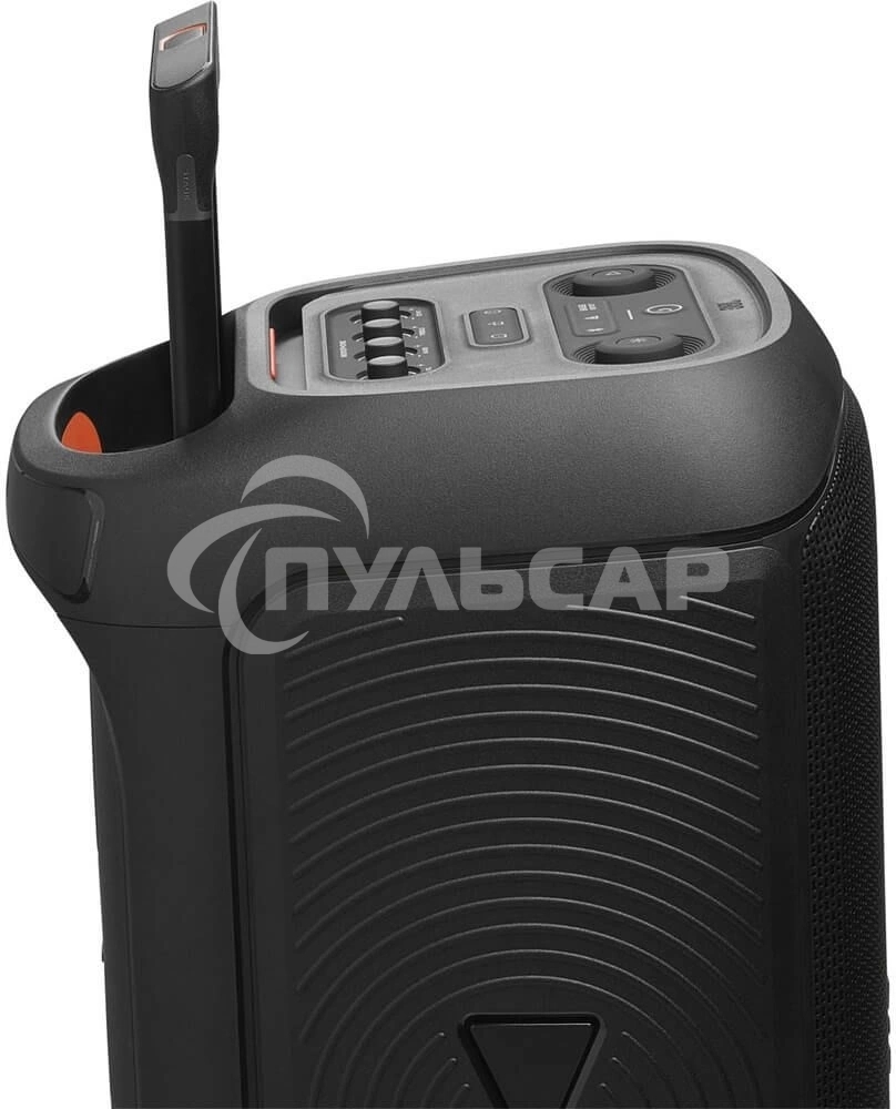 Портативная акустика JBL PartyBox Stage 320 (1.0 2 x 120 Вт, Bluetooth, AUX, USB, 6.3 мм jack, RGB подсветка, IPX4, JBLPBSTAGE320UK)