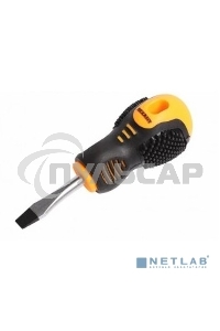 Отвертка шлицевая SL 6х40 мм, двухкомпонентная рукоятка Rexant