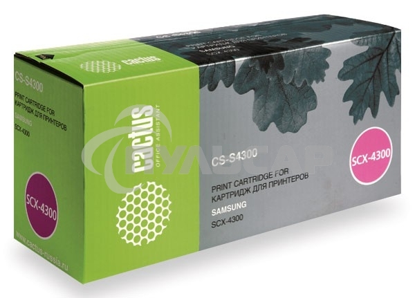 Картридж лазерный Cactus CS-S4300 (D109) черный (2000 стр.) для SAMSUNG SCX-4300