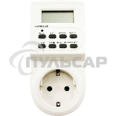 Розетка с таймером Feron (недельная) 3500W/16A 230V, 61925(TM22)