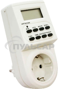 Розетка с таймером FERON (недельная) 3500W/16A 230V, 61925(TM22)