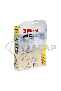 Пылесборники Filtero SAM 02 Экстра пятислойные (4пылесбор.)
